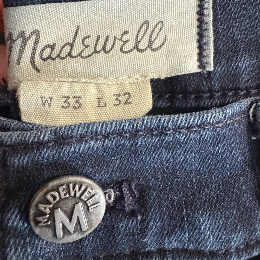 Men's Madewell Blue Jeans - Size 33x32